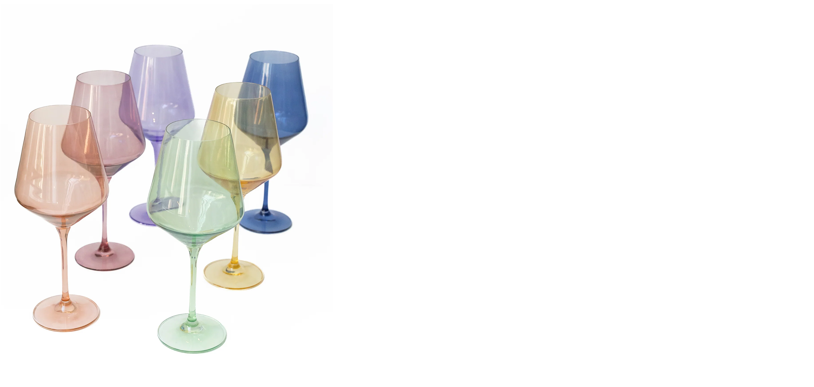 Colorful Wine Glasses