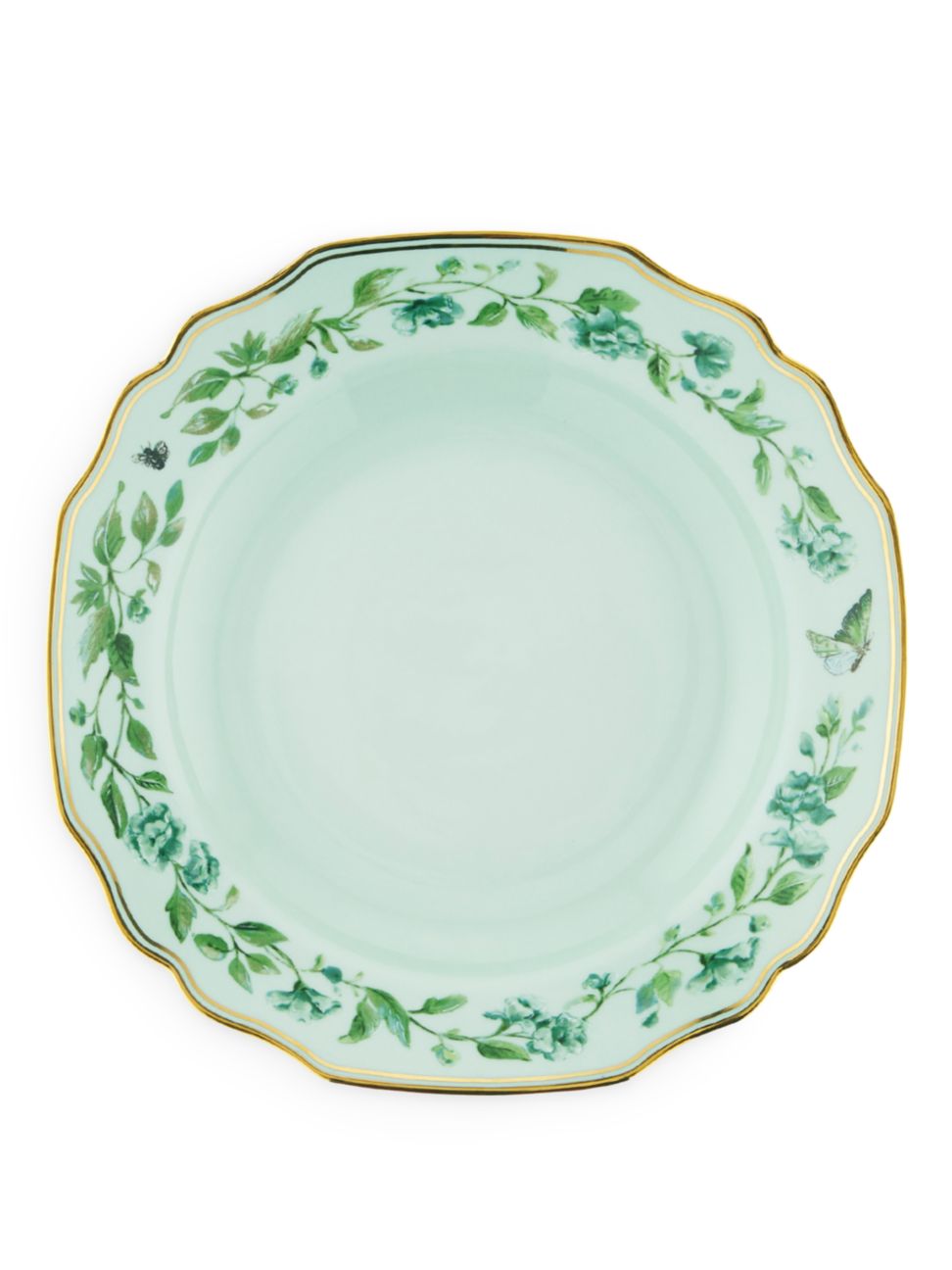 Secret Garden Soup Plate