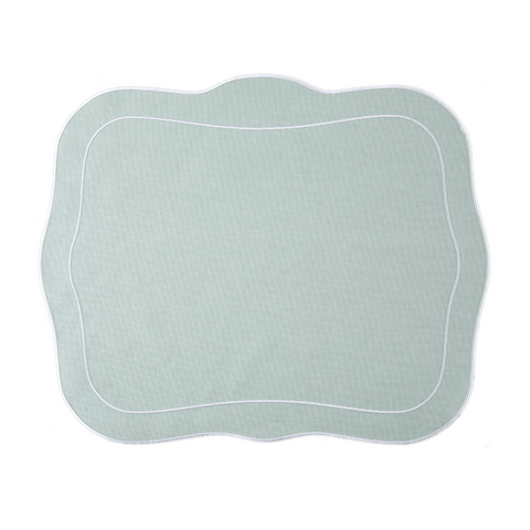 Linho Placemats Ice Blue Patrician Set of 4