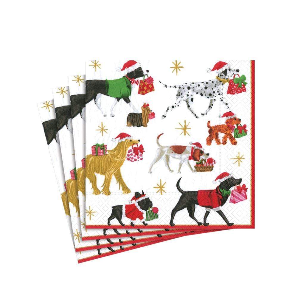 Christmas Delivery-White Cocktail Napkins