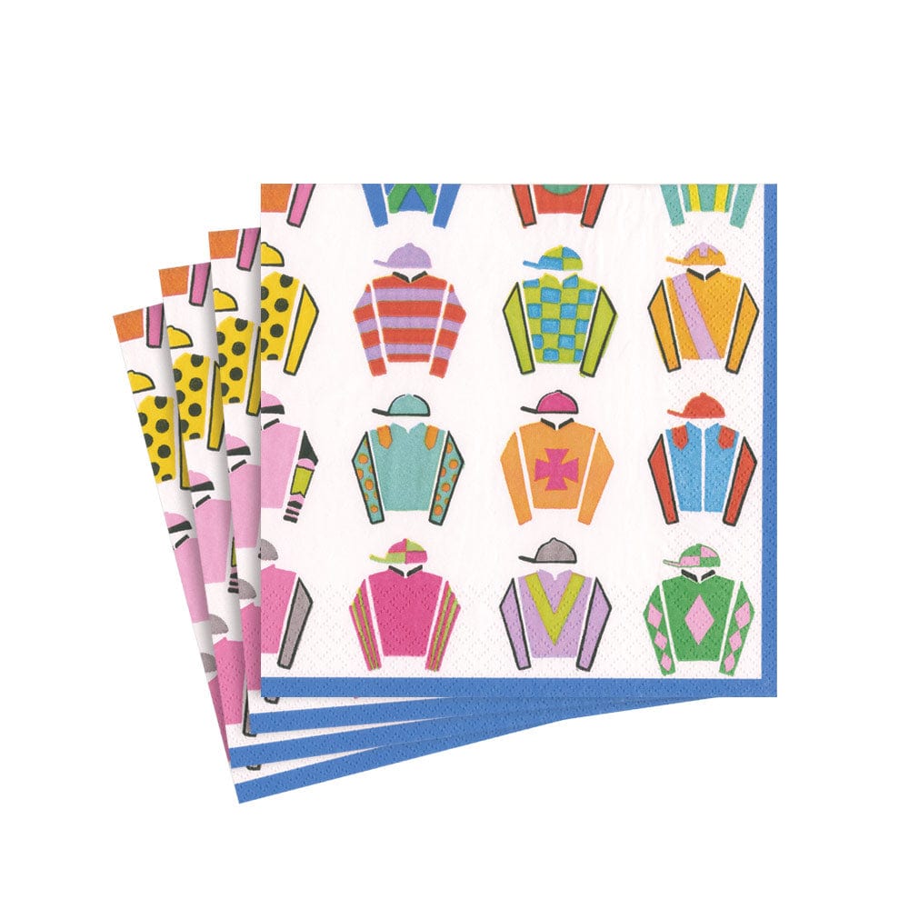 Jockey Silks Napkin Cocktail