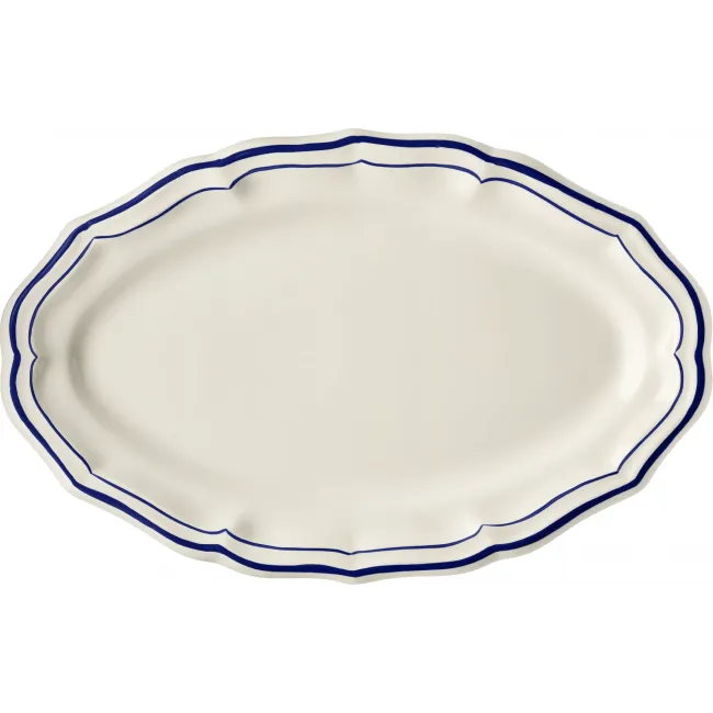 Filet Cobalt Oval Platter
