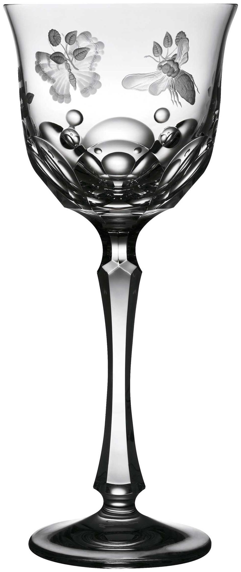 Springtime Red Wine Glass, Hock