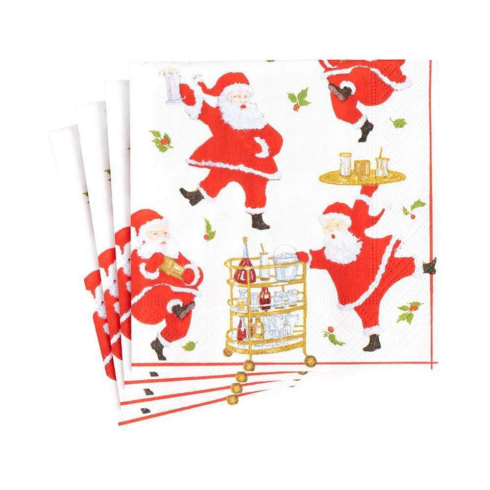 Cocktails With Santas Cocktail Napkins