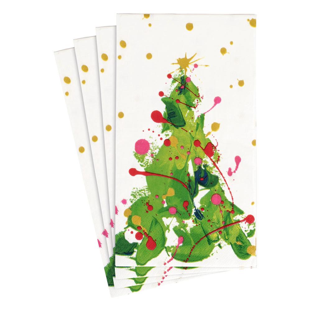 Splatter Tree Paper Guest Towels