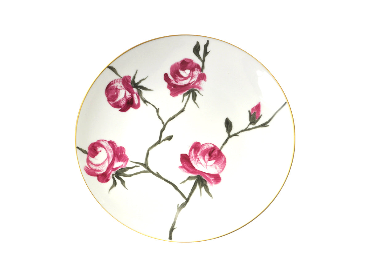 Marie Daâge Bouquet de Roses Custom Dinnerware