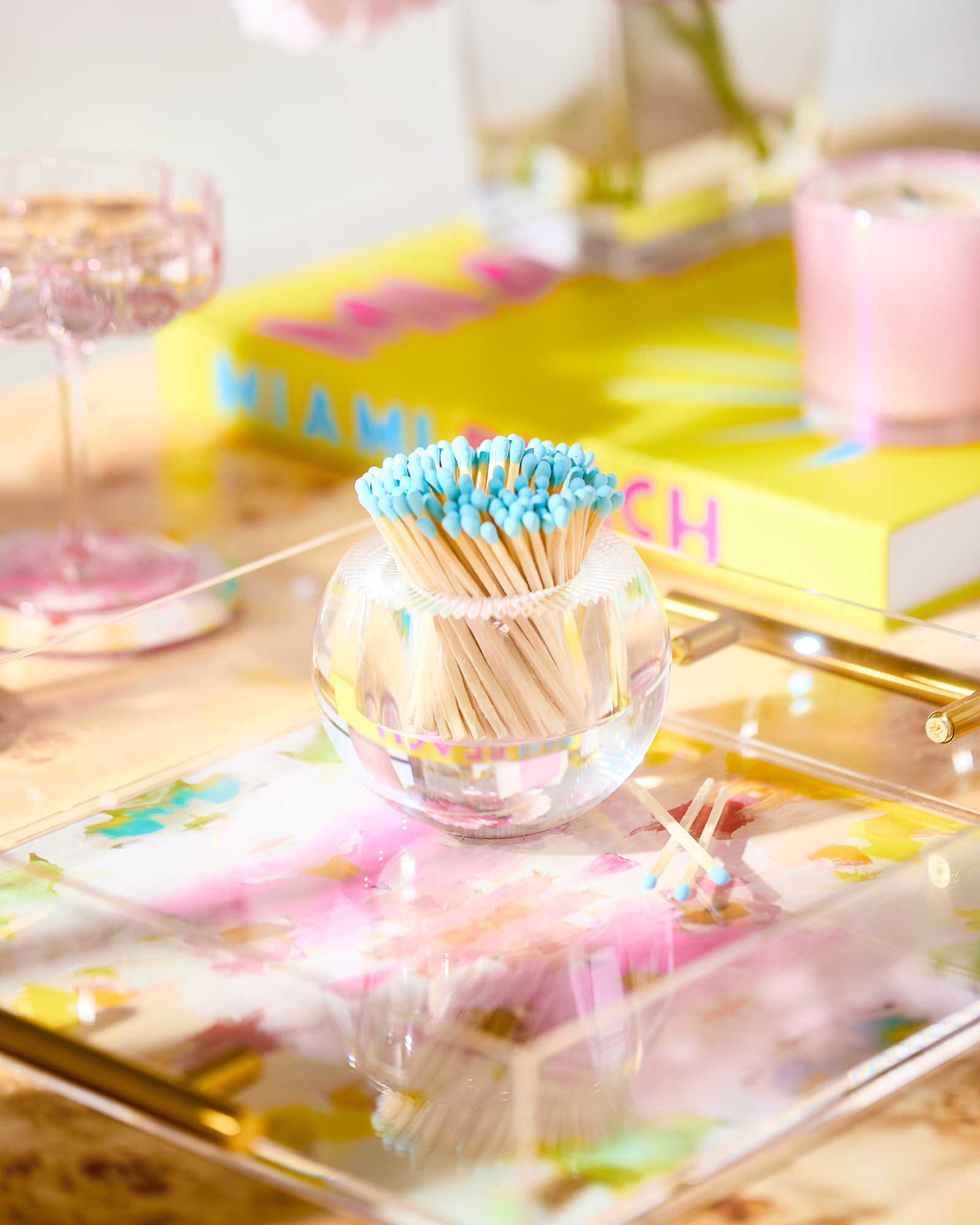 Round Match Striker - Acrylic