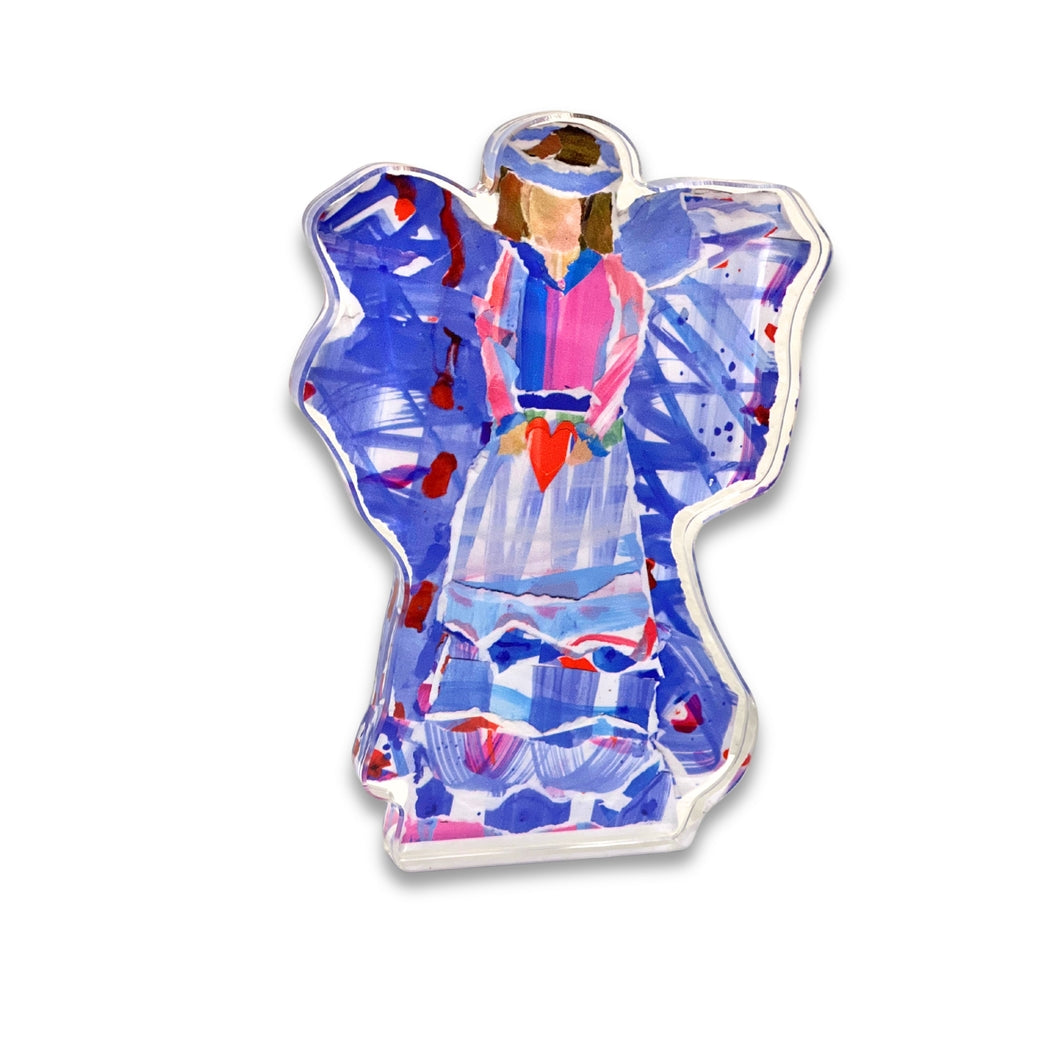 Angel of Love Acrylic Bitty Block