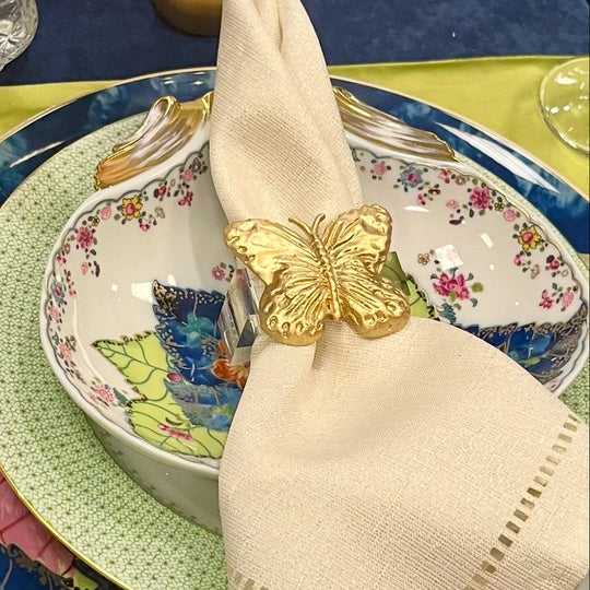 Butterfly Napkin Ring - Set of 4