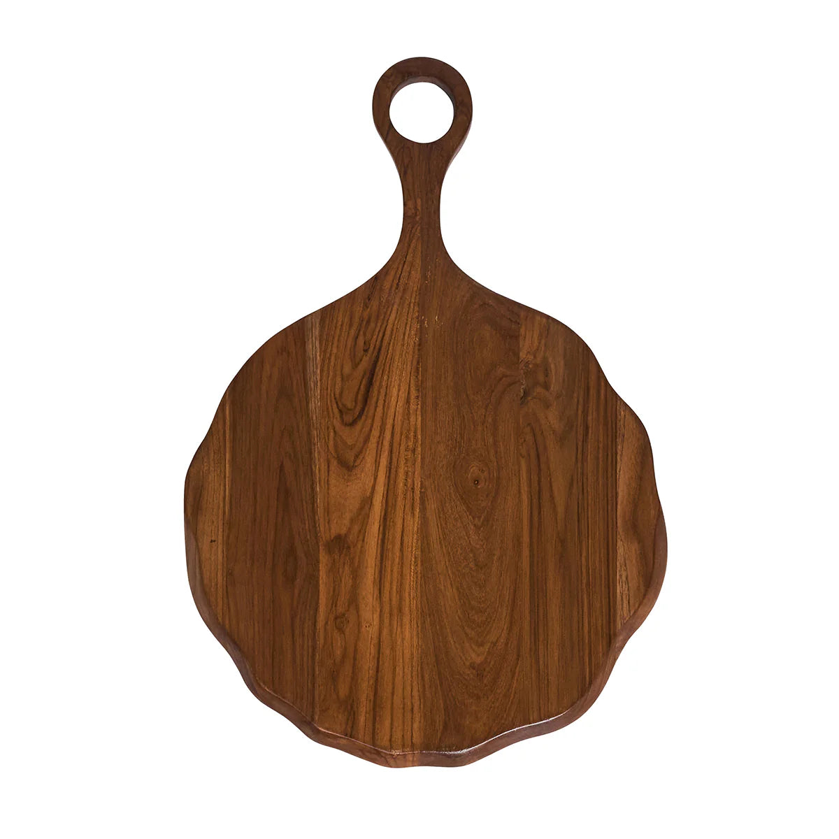 Puro Round Serving Board-Teak