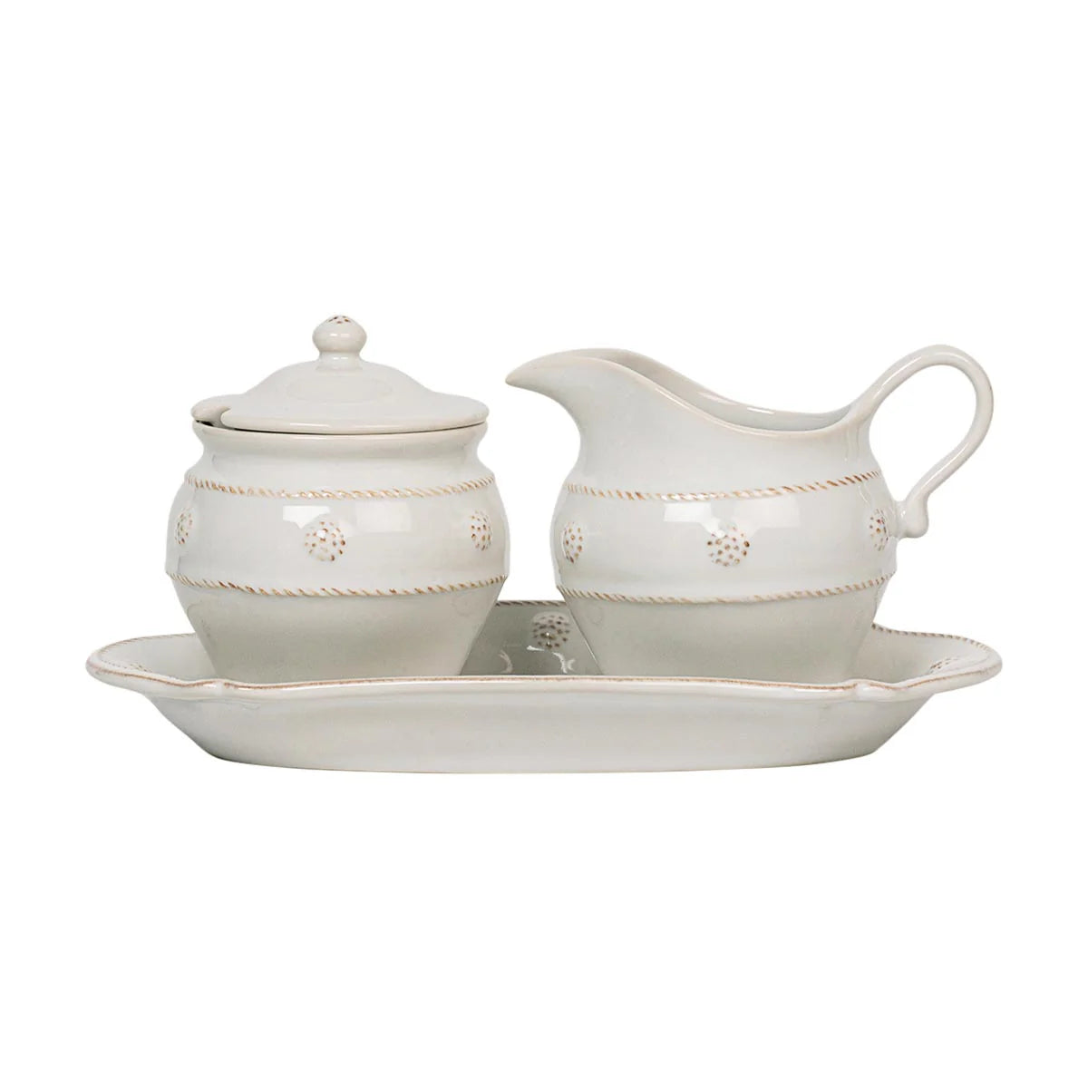 Berry & Thread Sugar and Creamer 3pc set