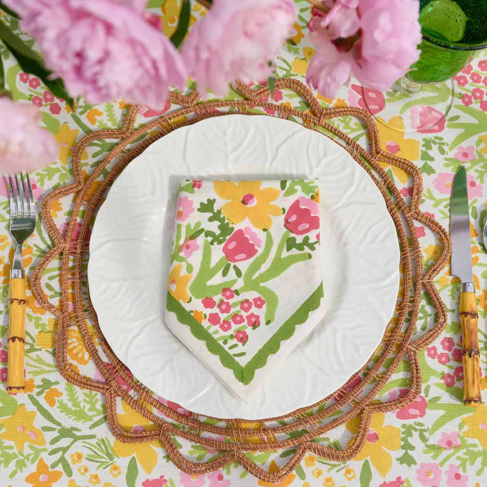 70s Flower Napkin | Set of 4