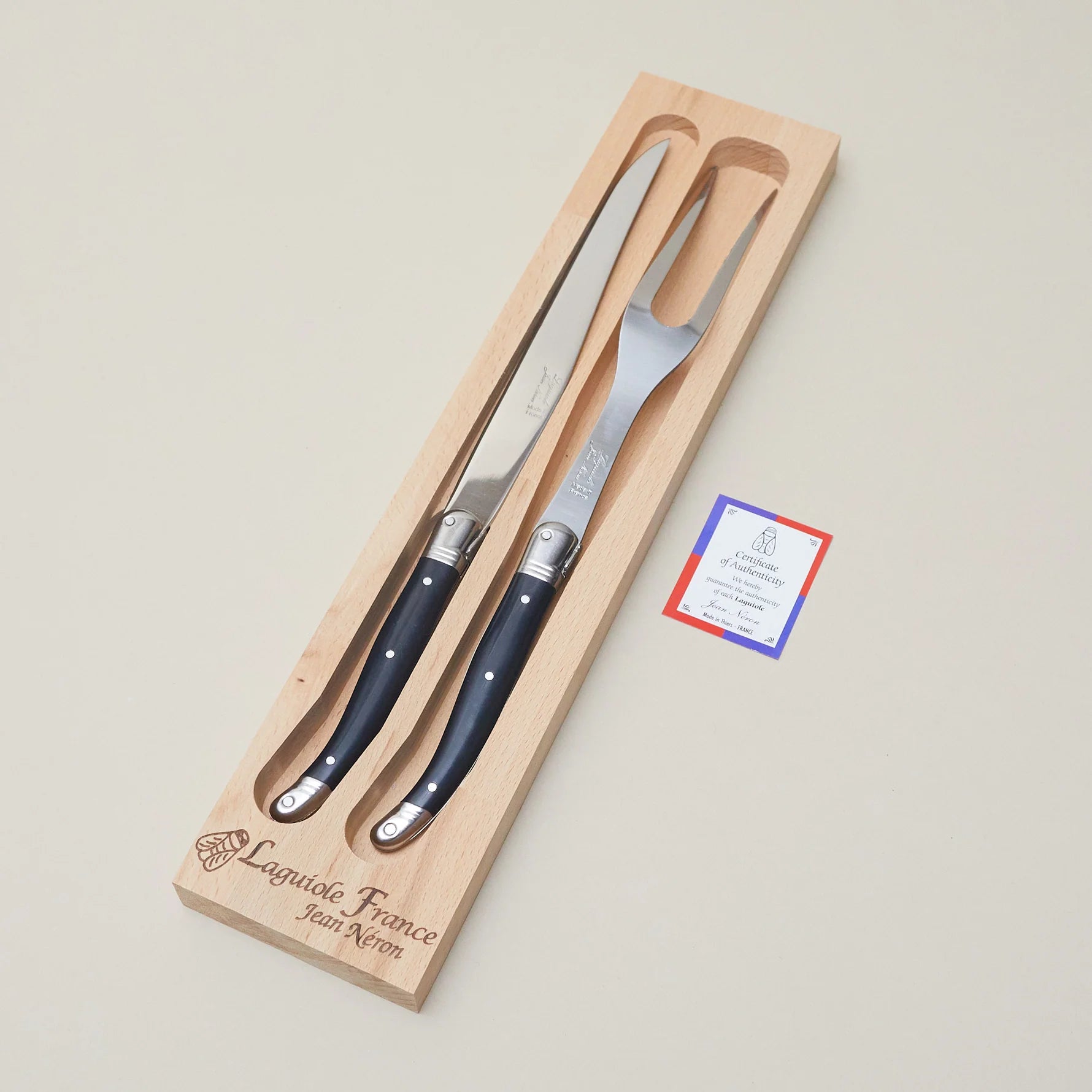 Laguiole Carving Set