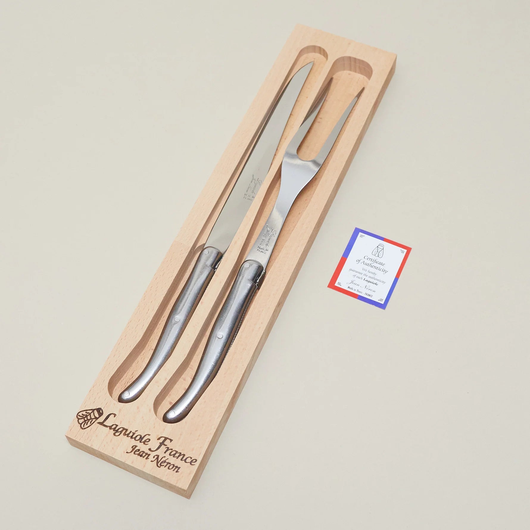 Laguiole Carving Set