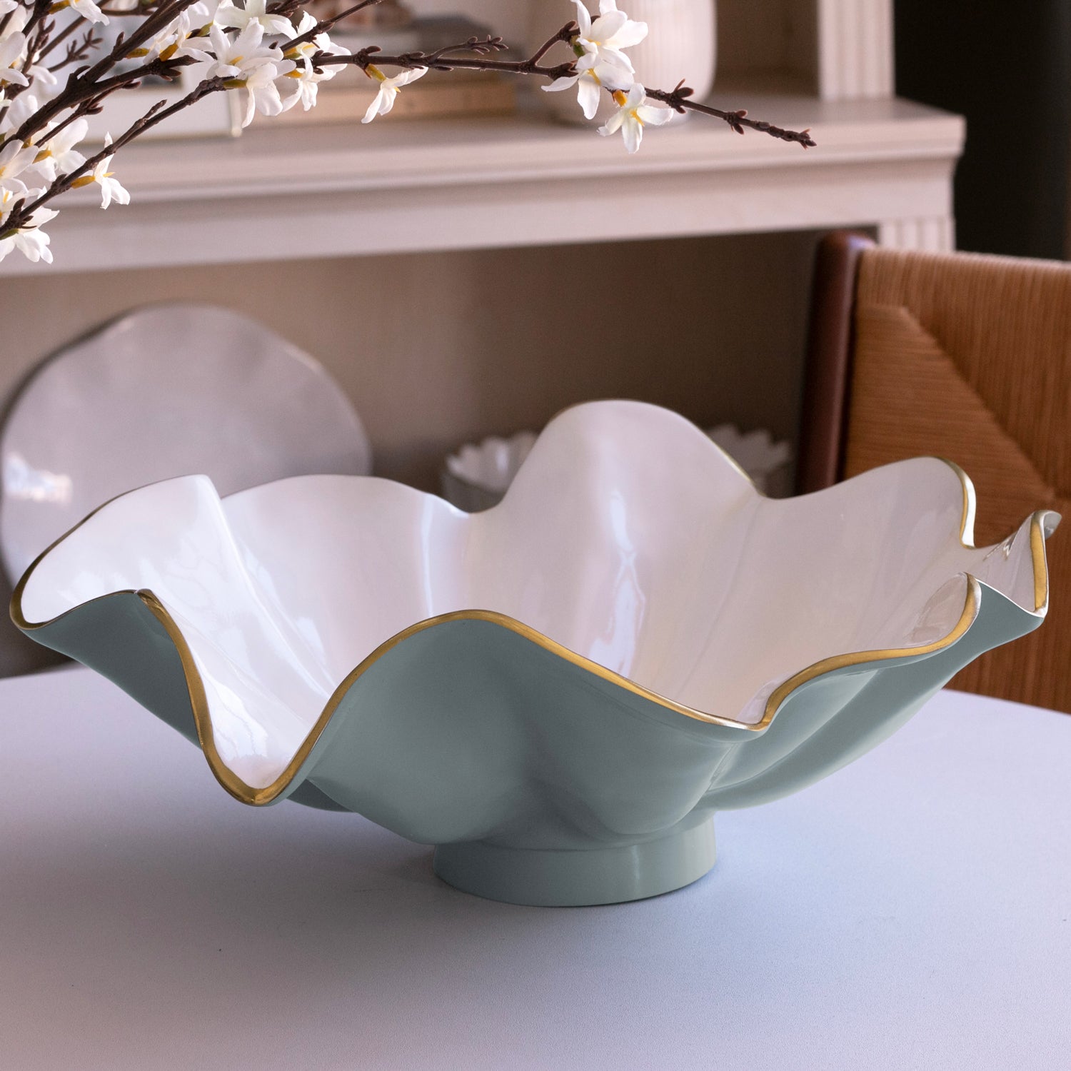 Encanto Aries Bowl (Slate & White)