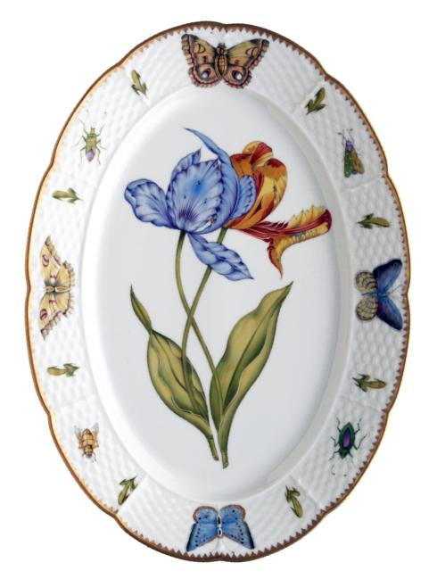 Anna Weatherley Old Master Tulips Oval Platter
