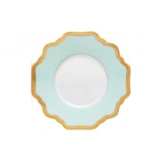 Anna's Palette Tea Saucer - Aqua Green