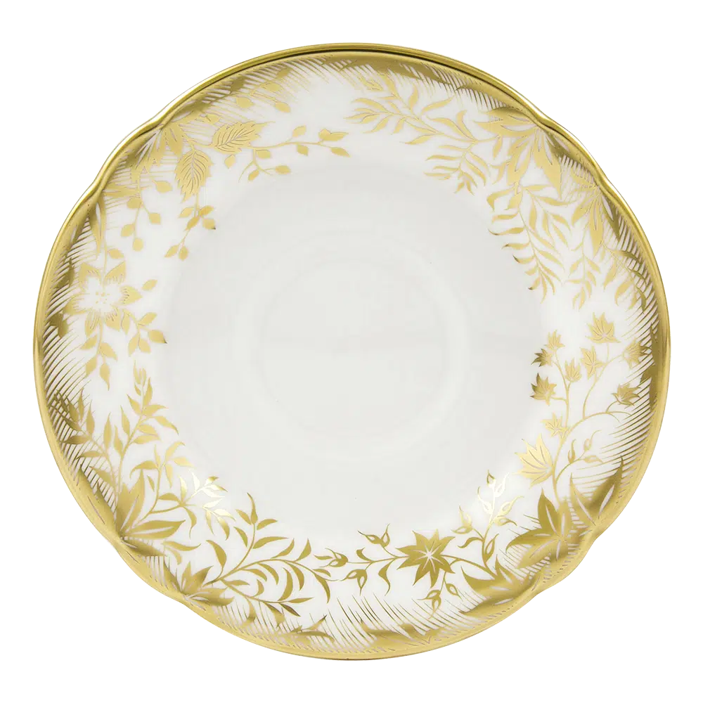 Arboretum Gold Tea Saucer