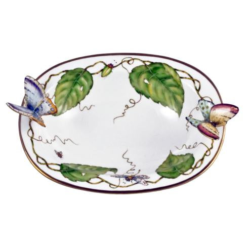 Anna Weatherley Oval Dish with Butterflies