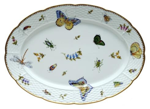 Anna Weatherley Spring in Budapest Oval Platter