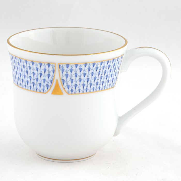 Art Deco Blue Mug