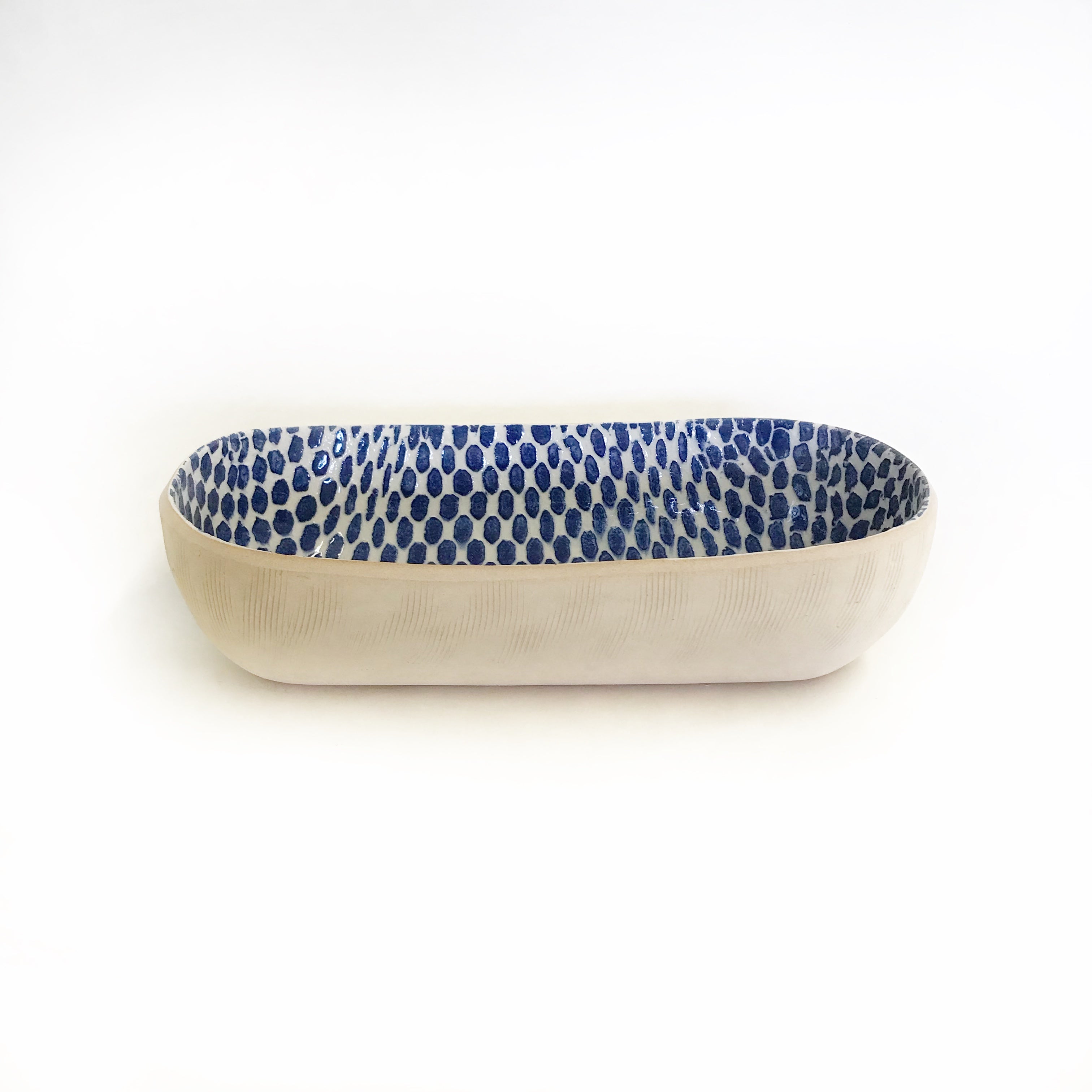 Cobalt Bread Basket