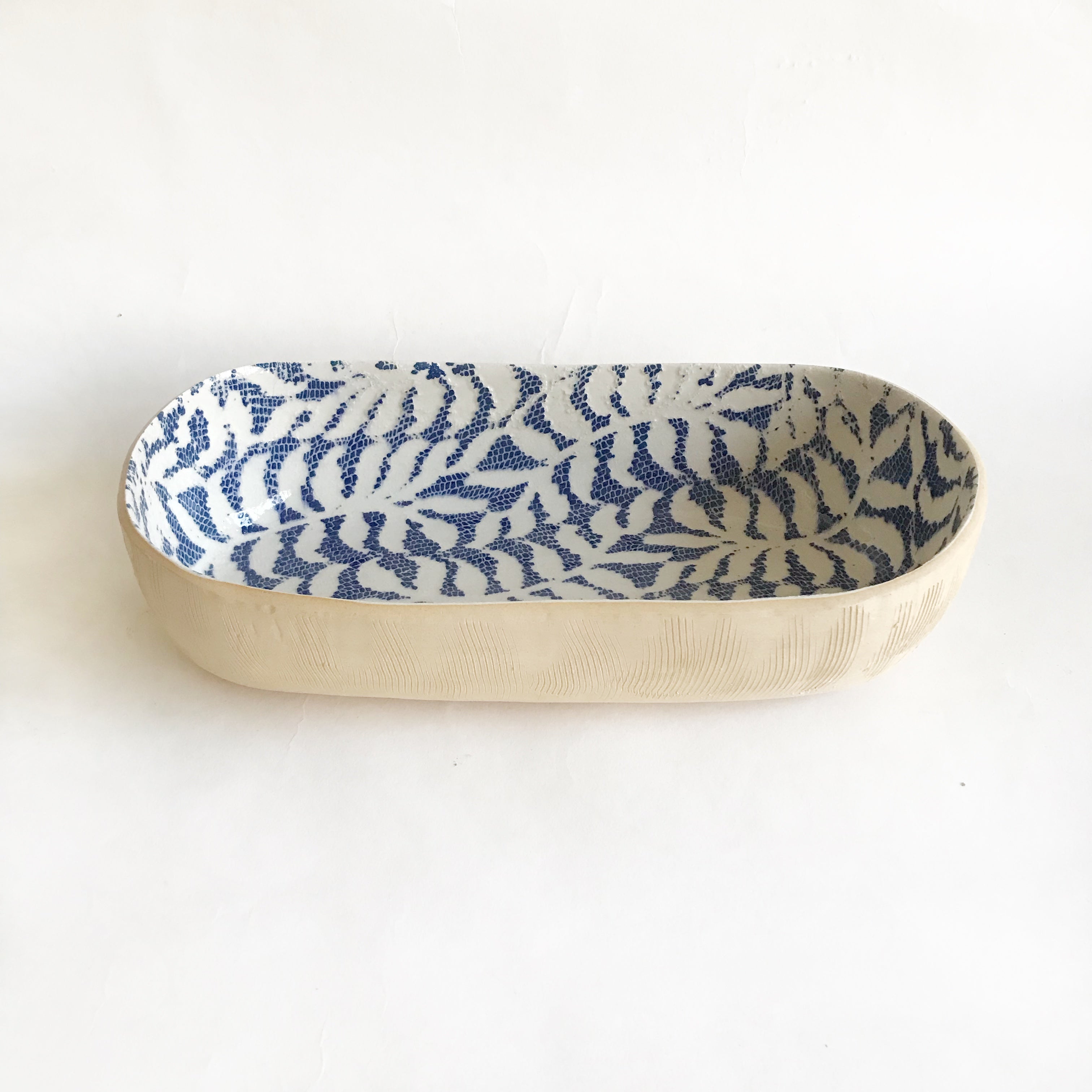 Cobalt Bread Basket