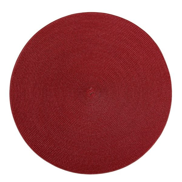 Linen Braid Woven Round Placemat