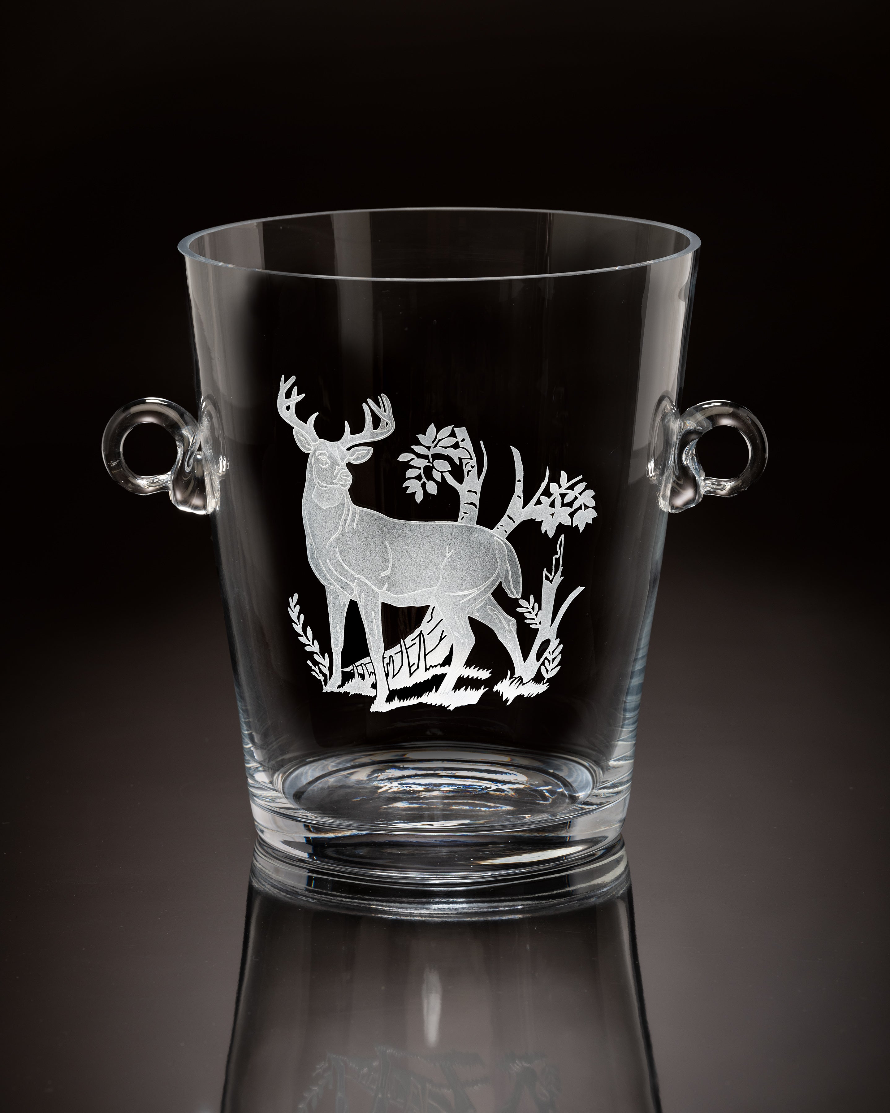 Buck Crystal Ice Bucket