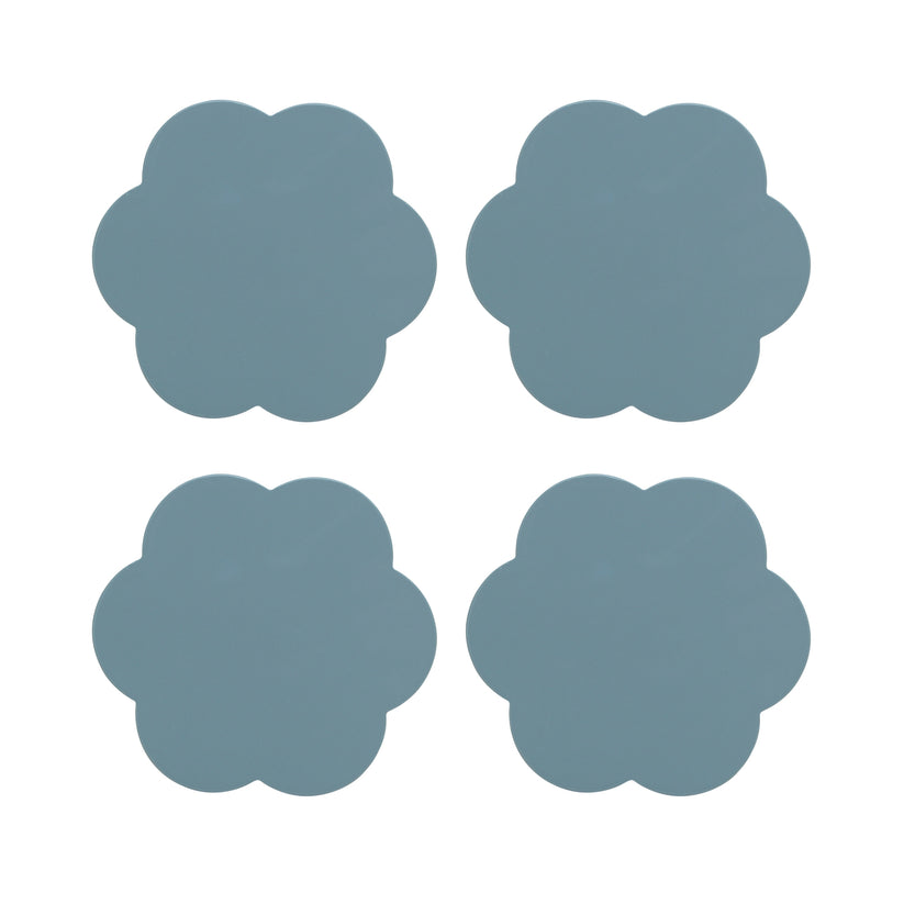 Scalloped Coasters Set/4