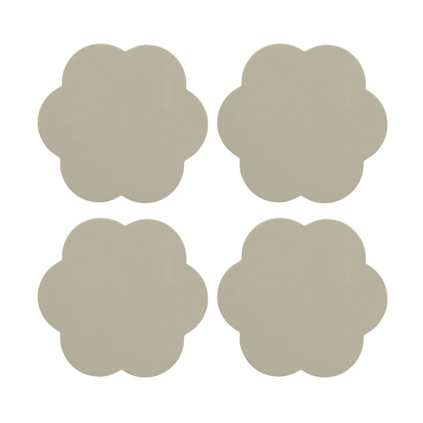 Scalloped Coasters Set/4