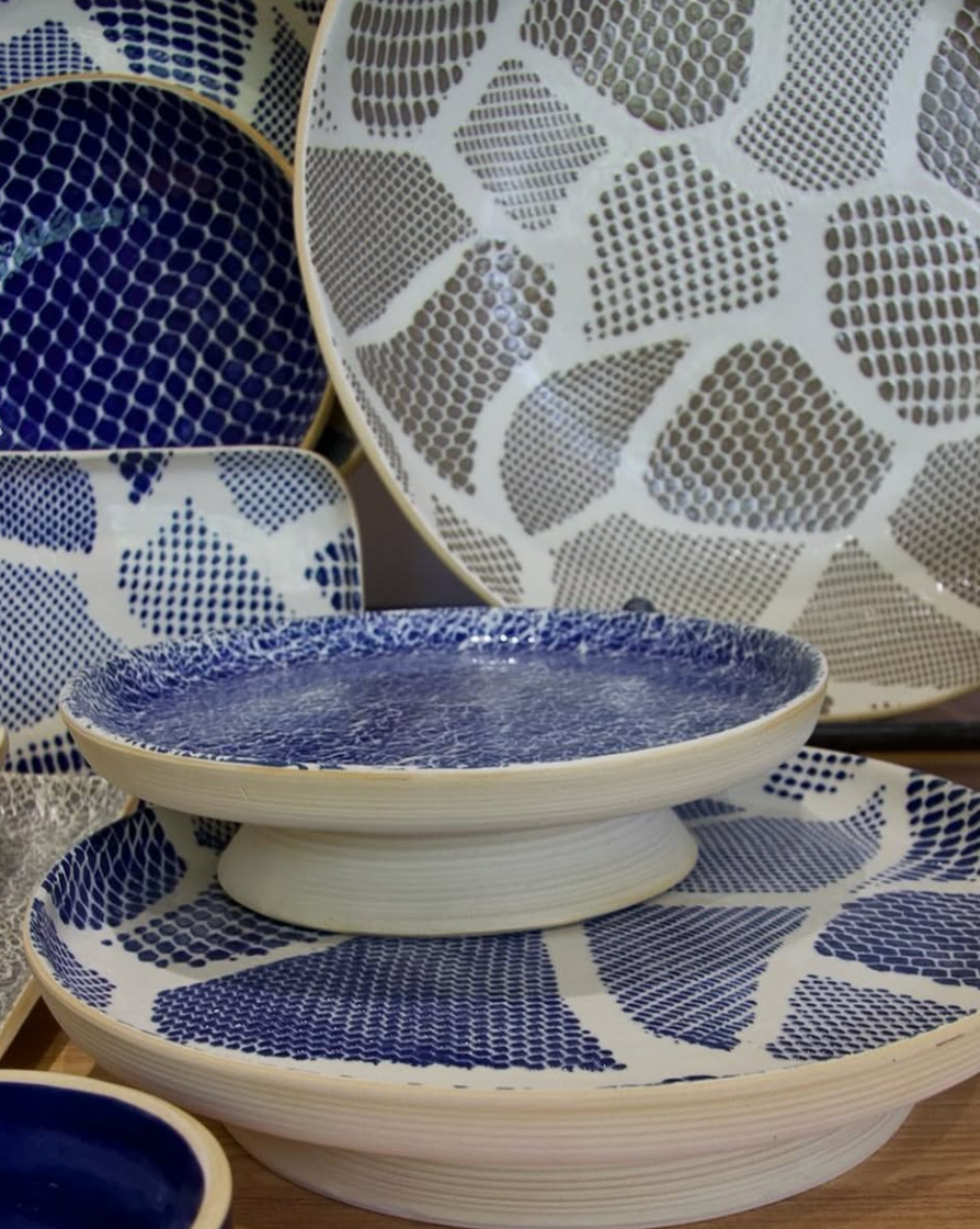 Poppy Small Pedestal Cake Stand