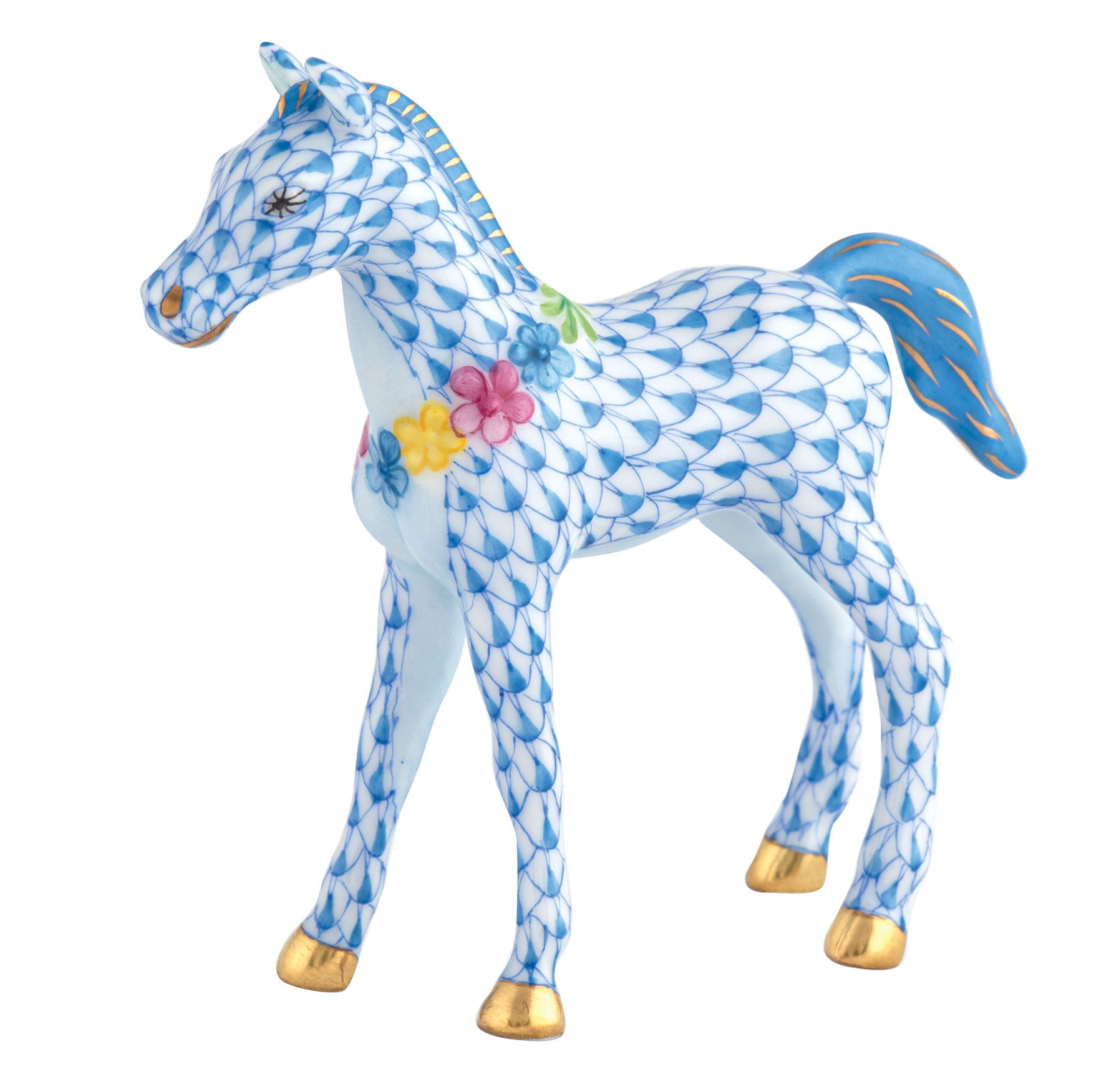 Foal with Flowers