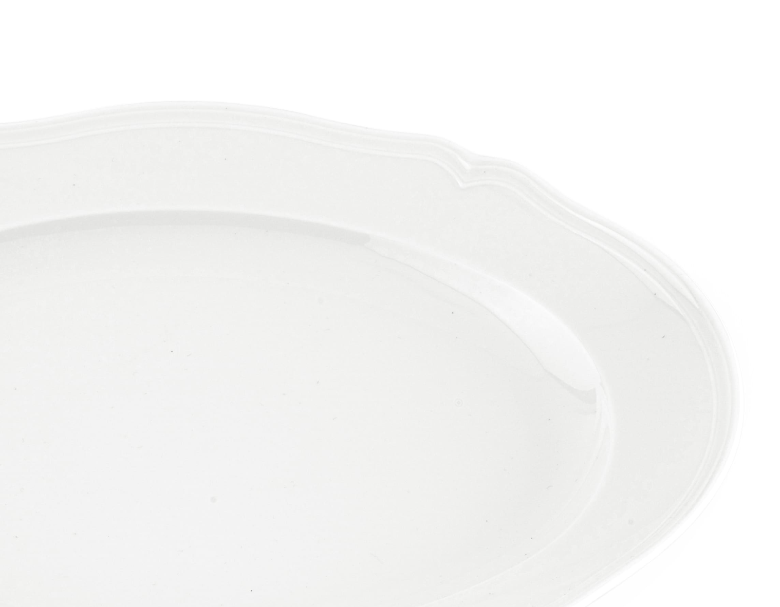Antico Doccia Bianco Oval Platter