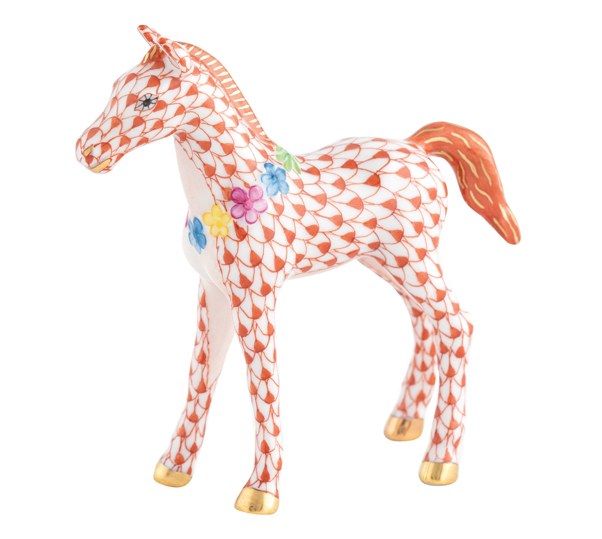 Foal with Flowers