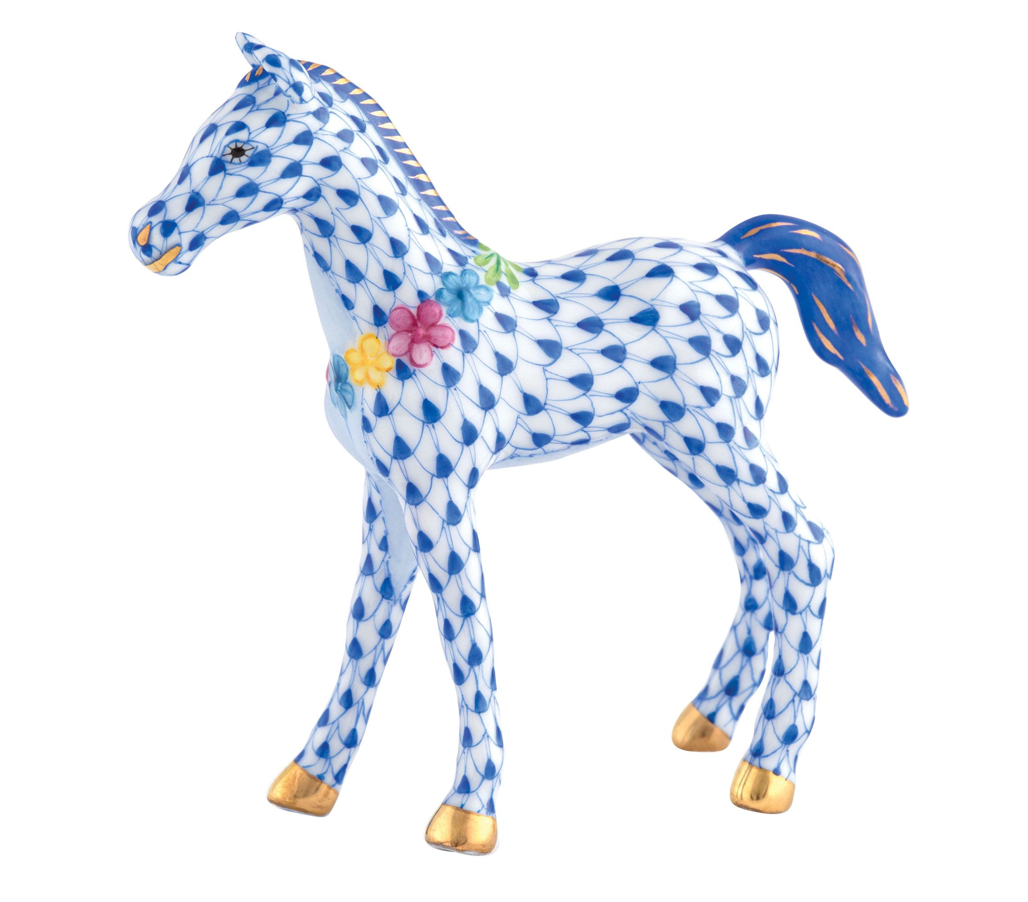 Foal with Flowers