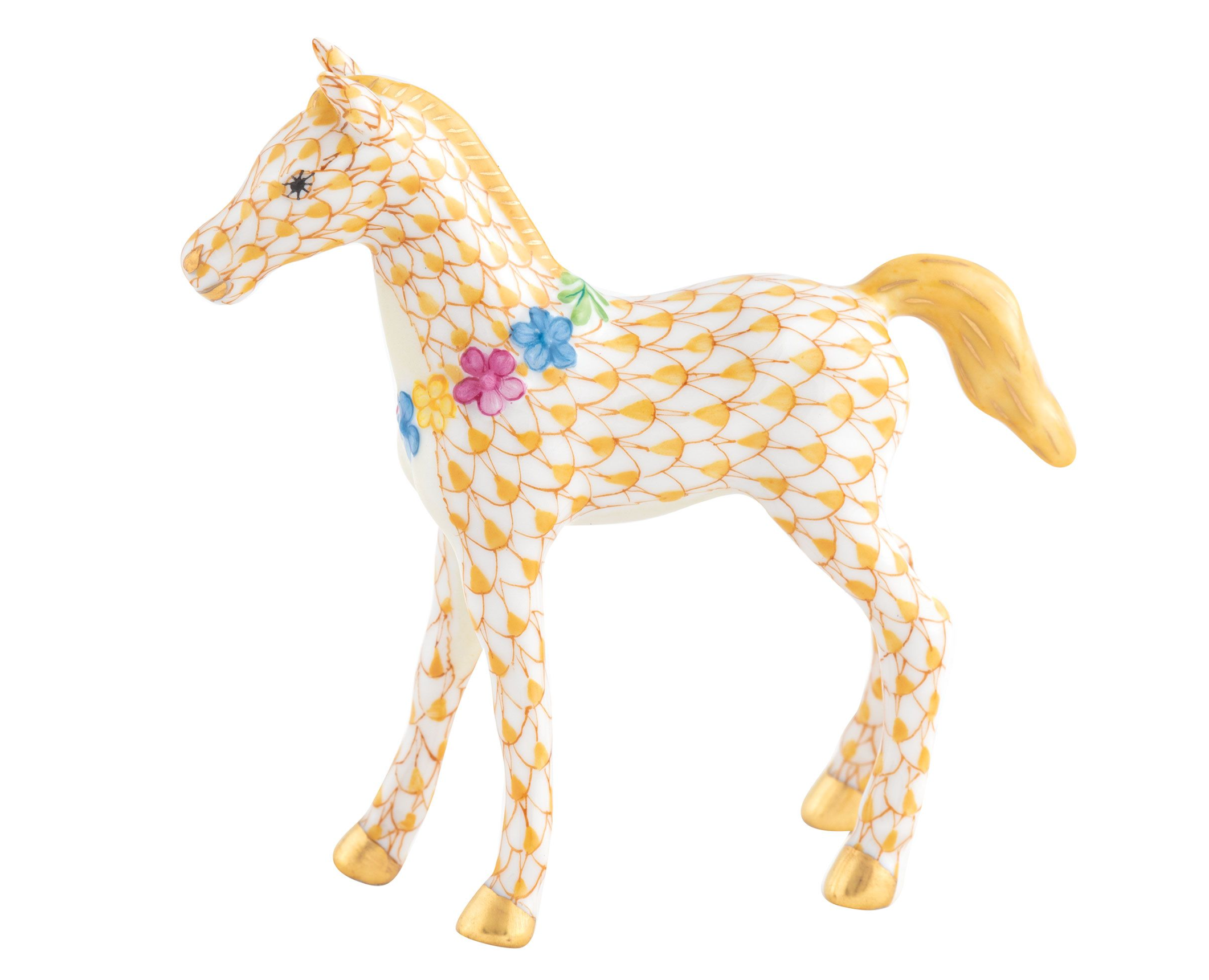 Foal with Flowers