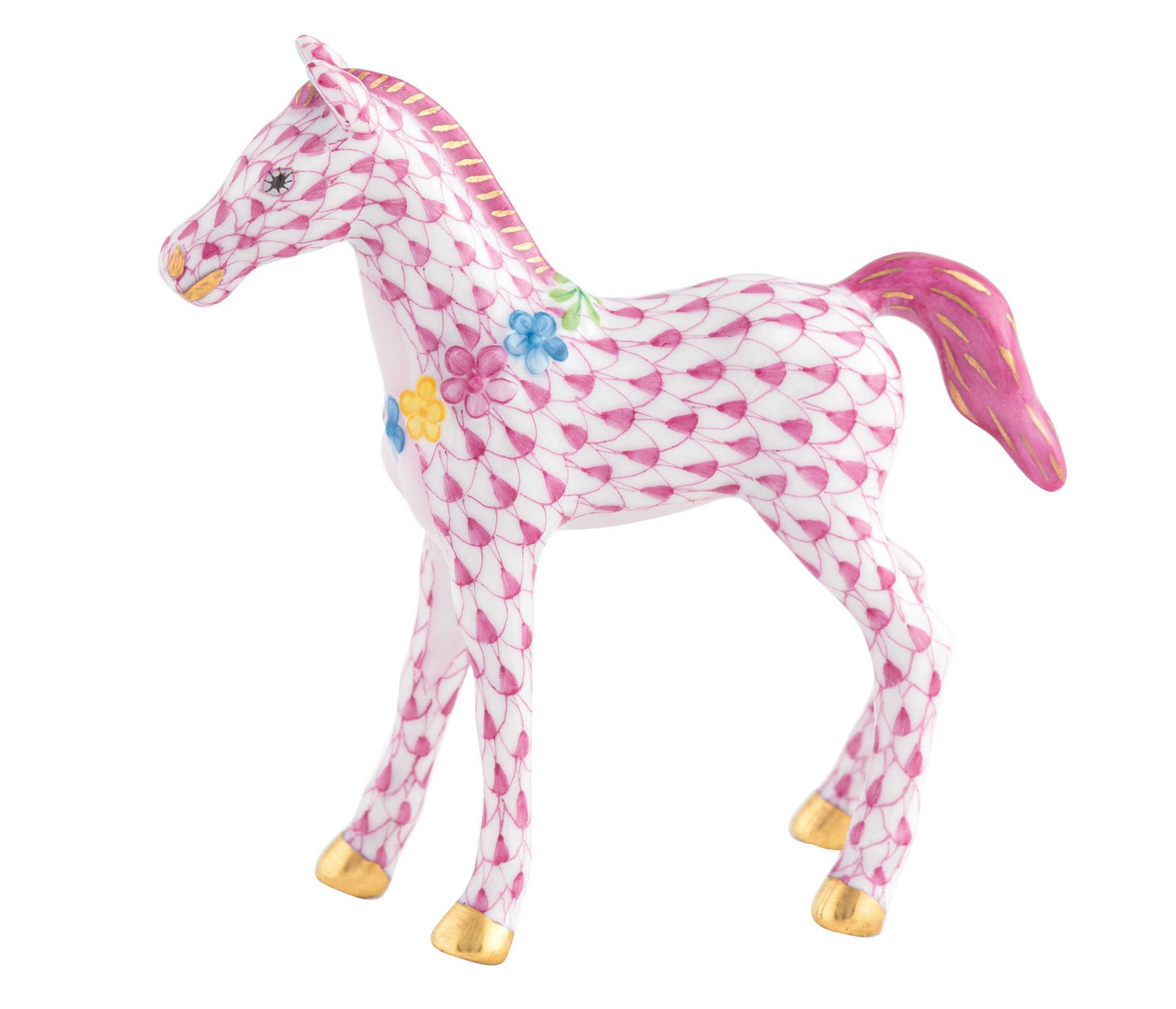 Foal with Flowers