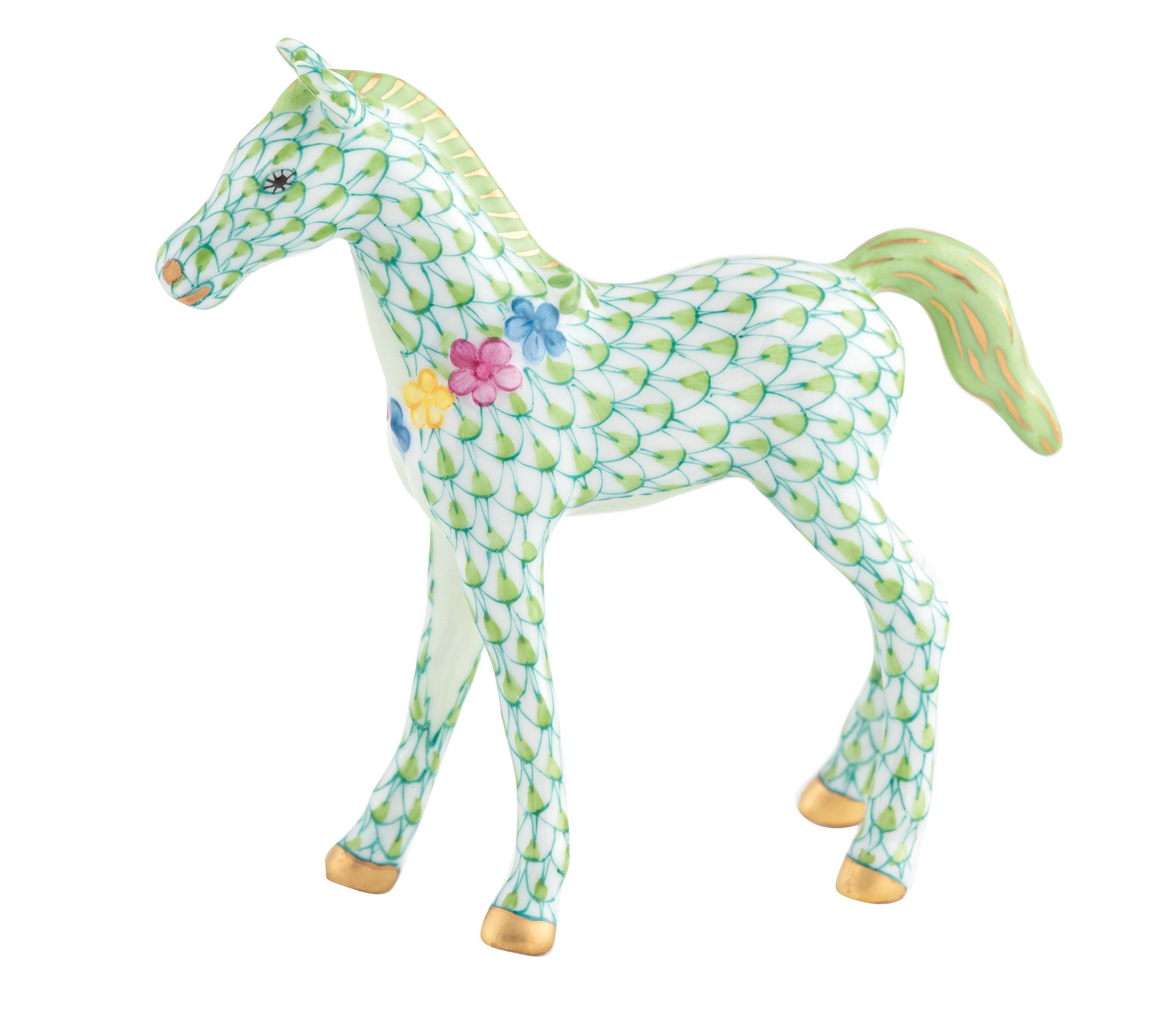 Foal with Flowers