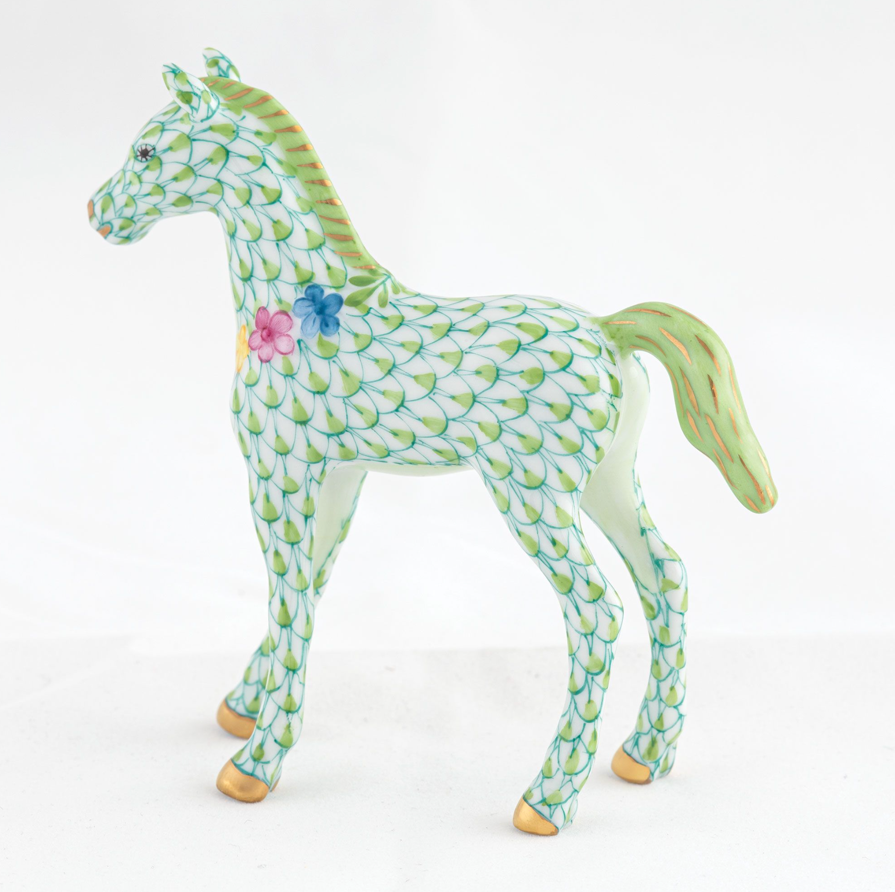 Foal with Flowers