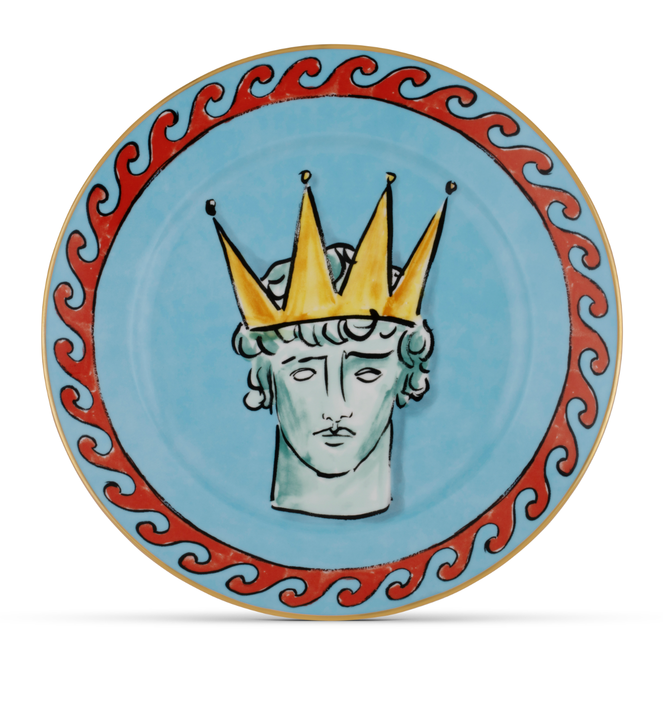 Il Viaggio di Nettuno Dinner Plate