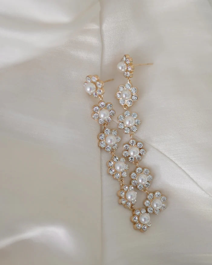 The Georgina Floral Drop Earrings