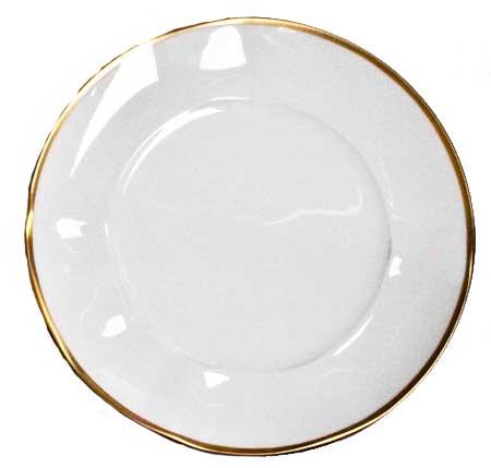 Anna Weatherley Simply Elegant Gold Salad Plate
