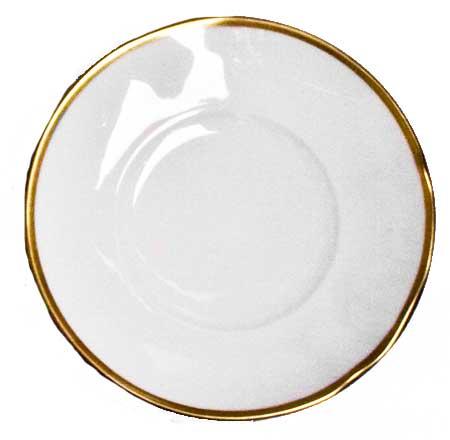 Anna Weatherley Simply Elegant Gold Bread & Butter Plate