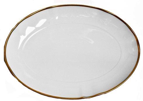 Anna Weatherley Simply Elegant Gold Oval Platter