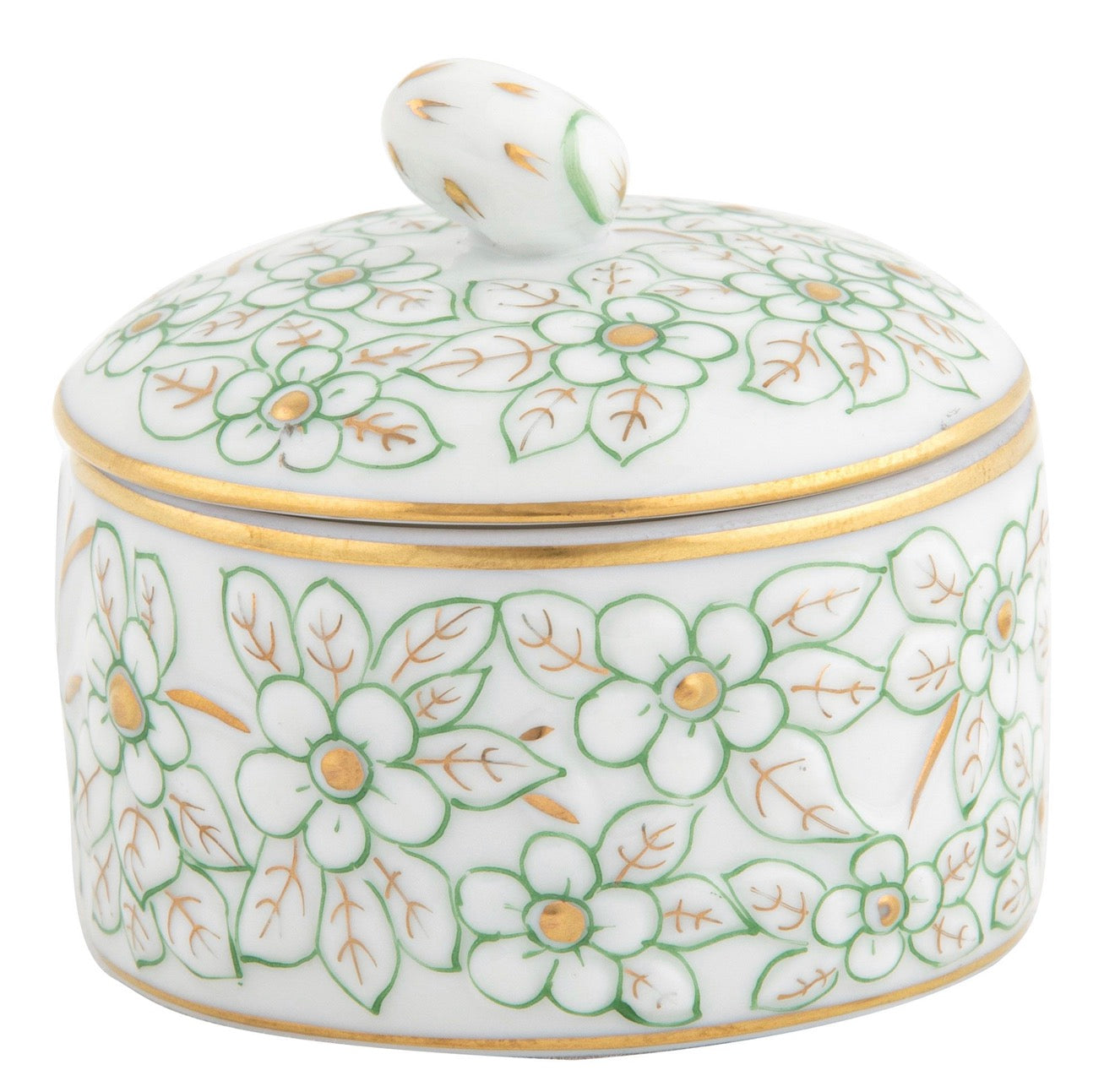 Round Relief Box with Berry