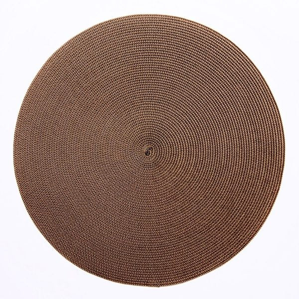 Linen Braid Woven Round Placemat