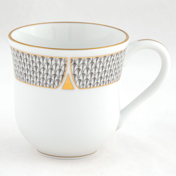 Art Deco Gray Mug