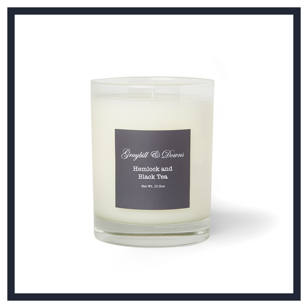 Hemlock & Black Tea Candle