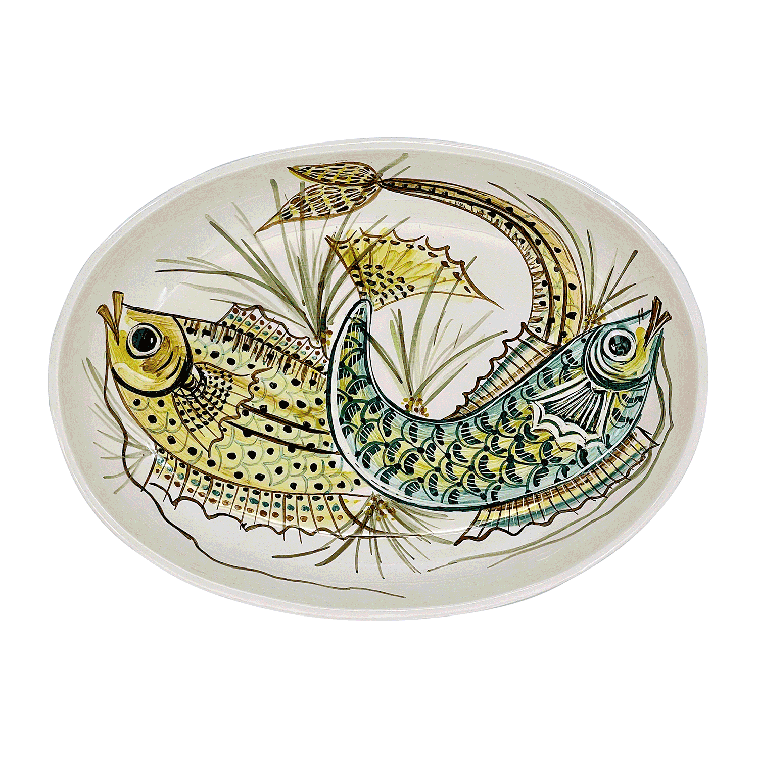 Aldo Fish Oval Platter - Small